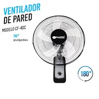 Ventilador de Pared CF-40C 16 pulgadas de 55 watts FUJITEC